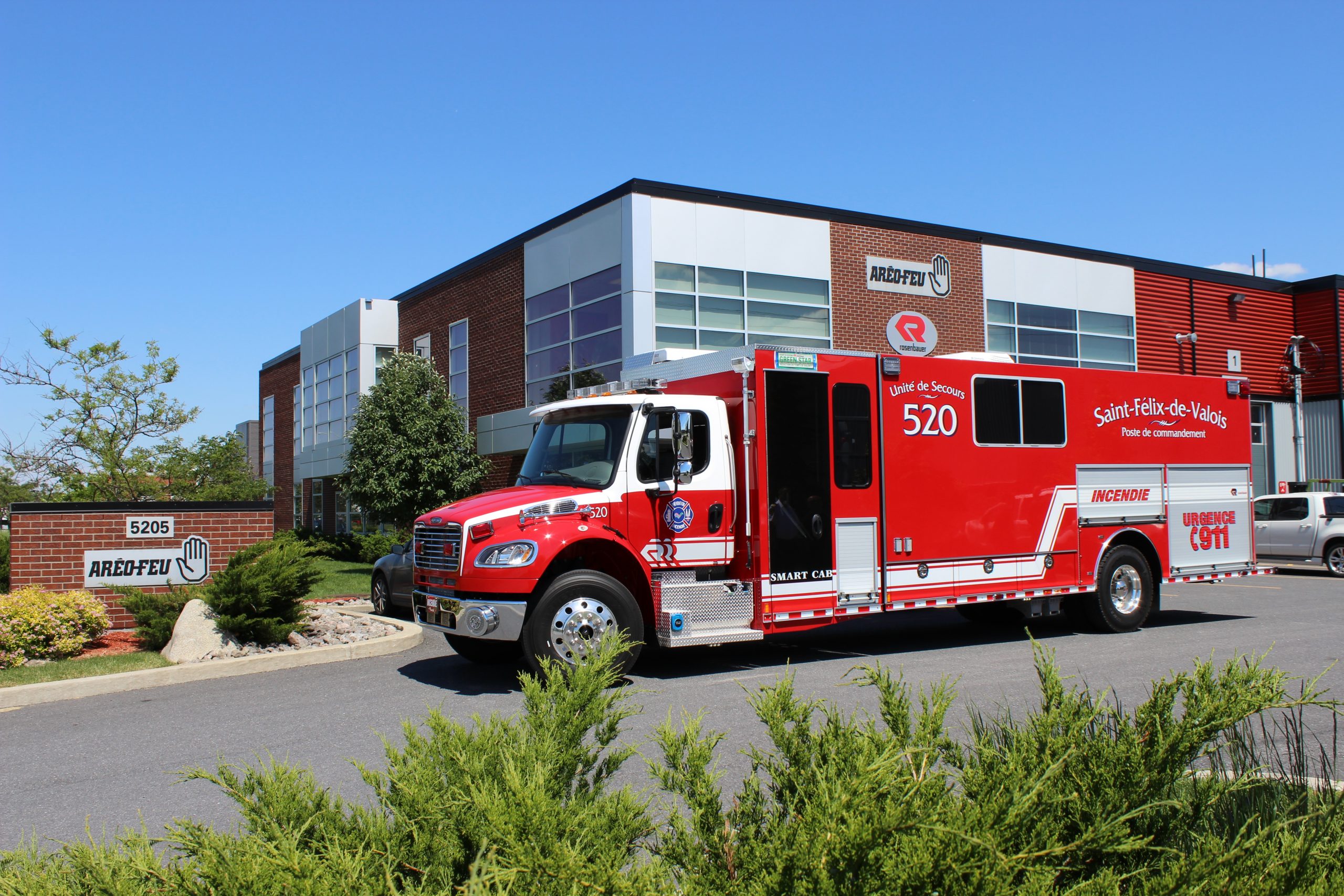 Unité d'intervention écoénergétique Rosenbauer