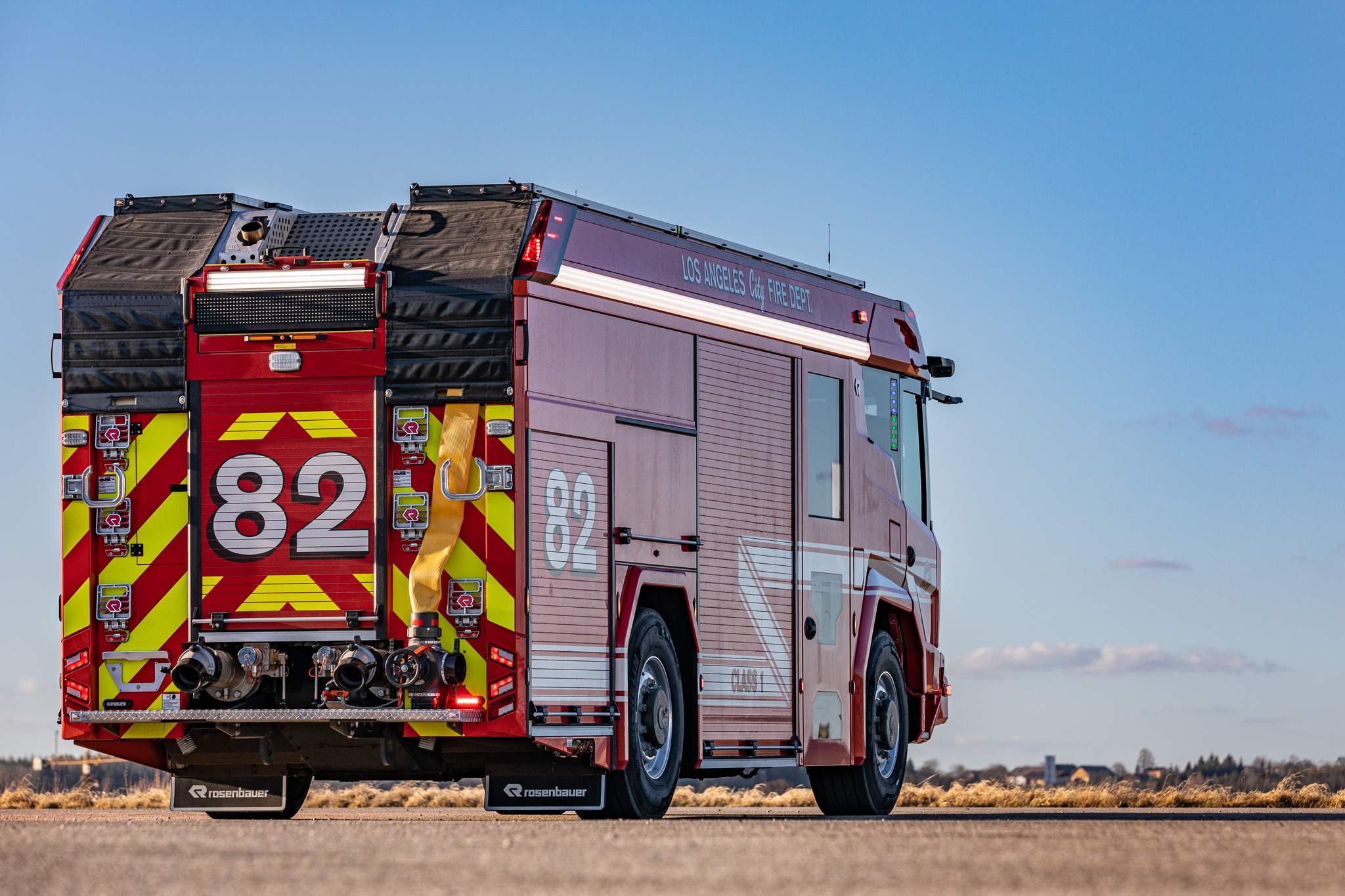 Électrification des transports  Un premier camion de pompiers