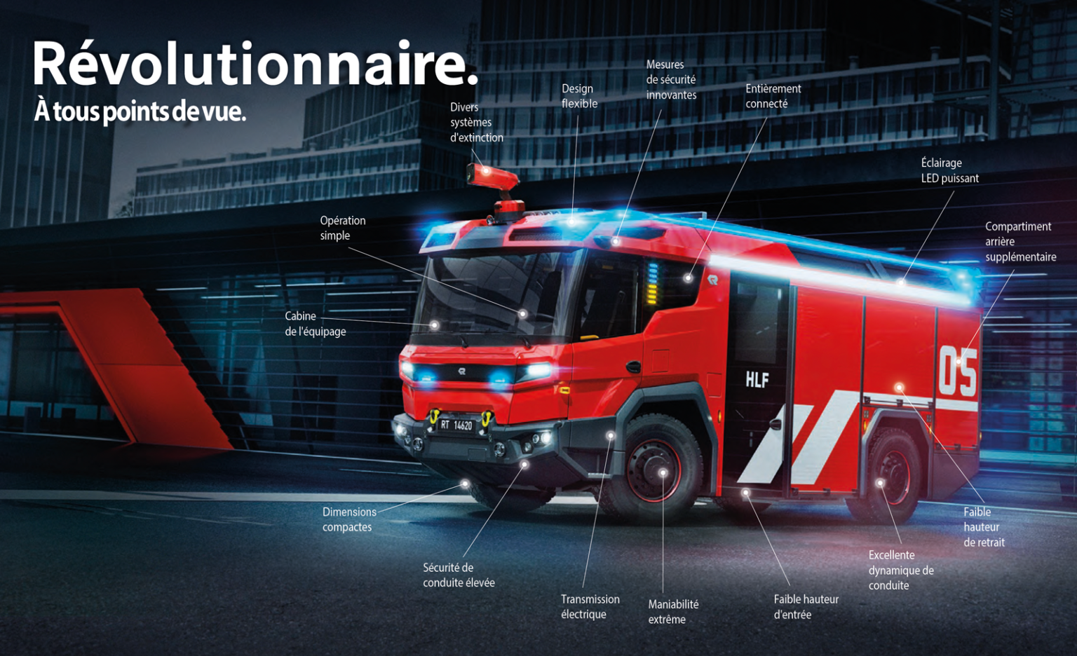RTX Véhicule incendie révolutionnaire